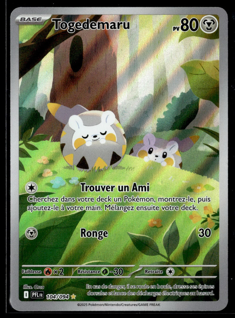 Togedemaru 104 - NM
