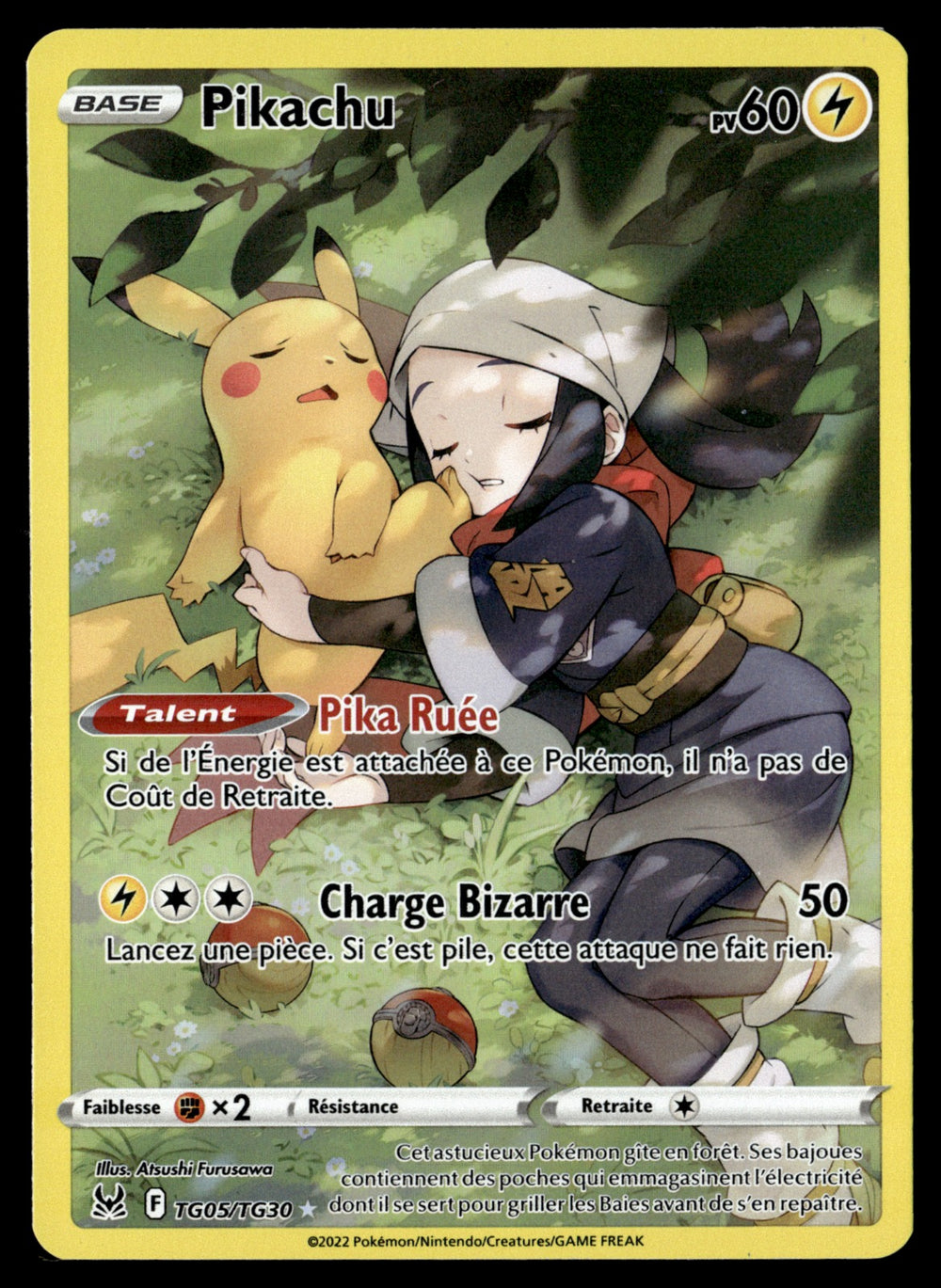 Pikachu TG05 - NM