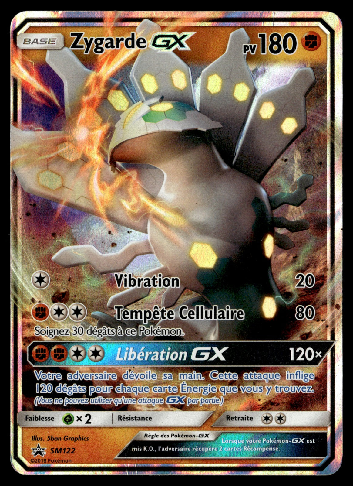 Zygarde GX Promo SM122 - Poor