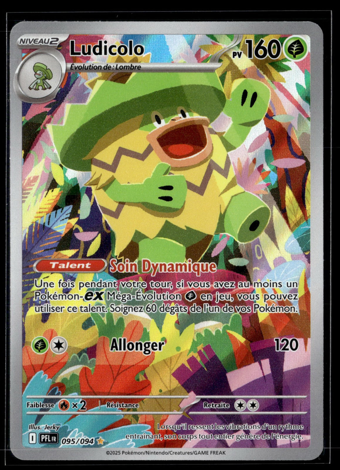 Ludicolo  Flammes Fantasmagoriques 095 NM