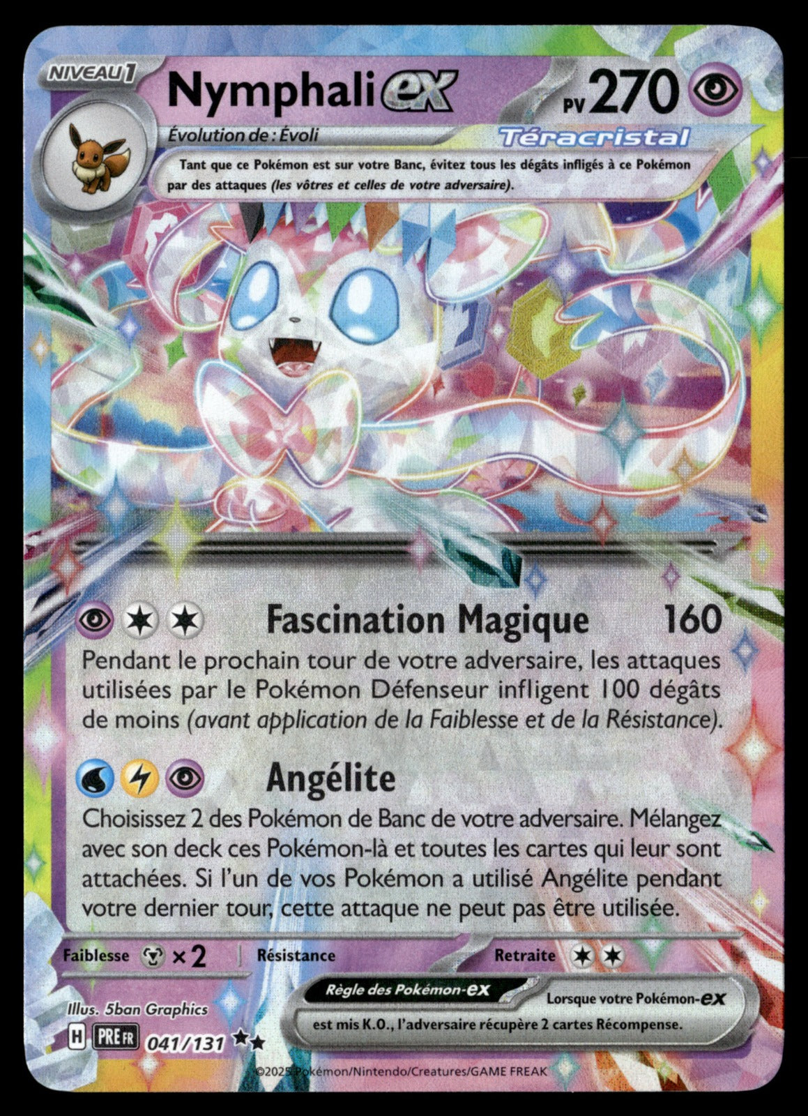 Nymphali-ex  Évolutions Prismatiques 041 NM