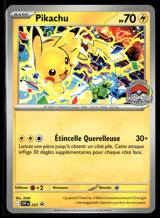 Pikachu Promo SVP 225 - World 2025