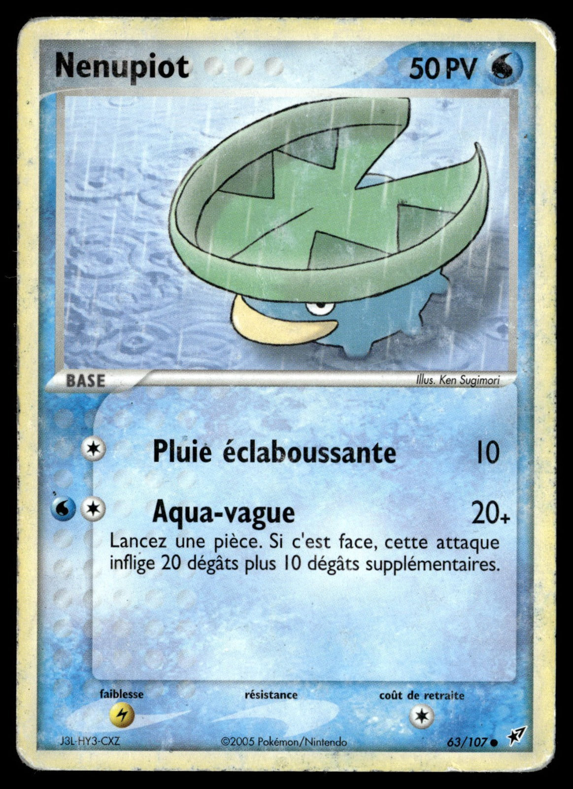 Nenupiot Commune EX Deoxys 63 HP