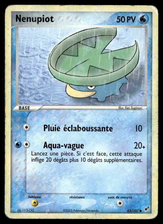 Nenupiot Commune EX Deoxys 63 HP