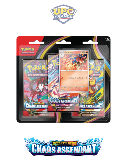 Tripack - Chaos Ascendant - ME04 - Pokémon