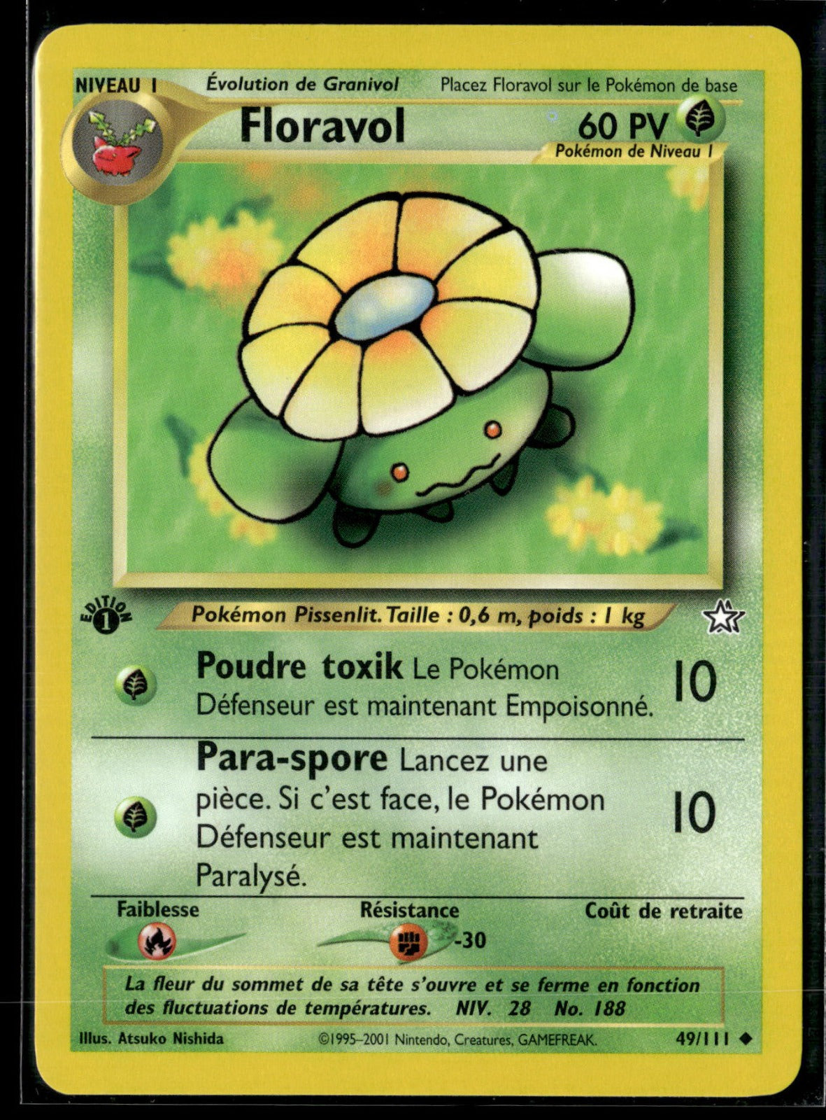 Floravol Peu Commune Neo Genesis 49 NM