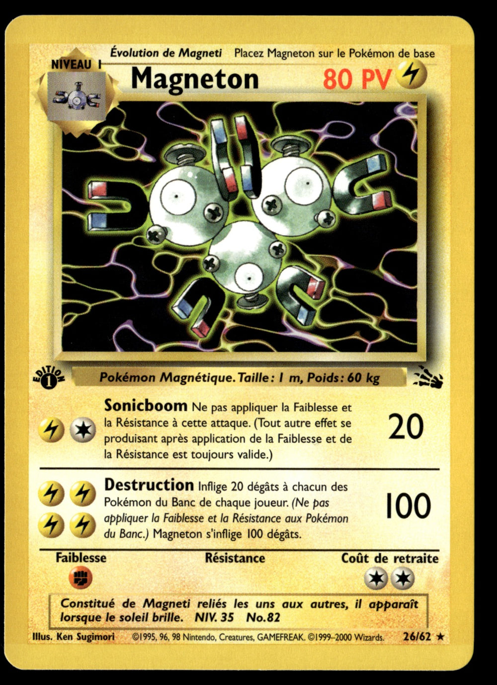 Magneton 26/62 ed1 - NM