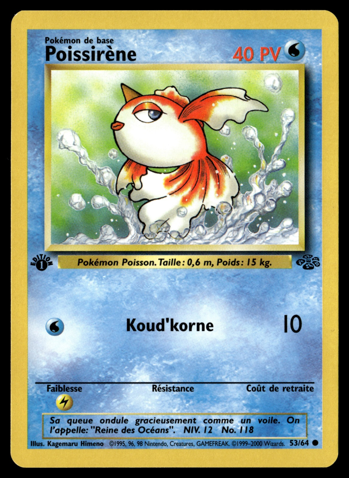 Poissirène 53/64 ed1 - NM