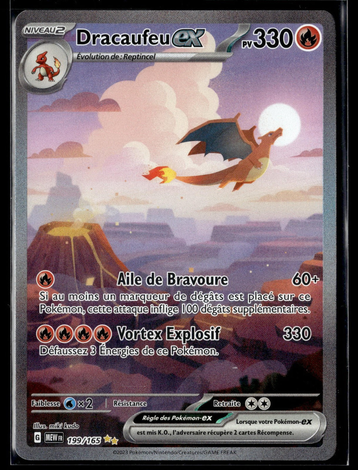 Dracaufeu-ex Illustration spéciale rare 151 199 NM