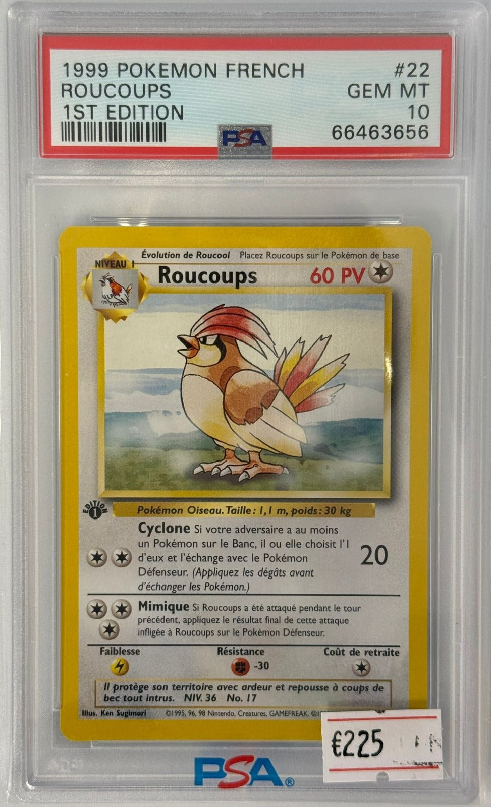 Roucoups Rare Set de Base 22 NM