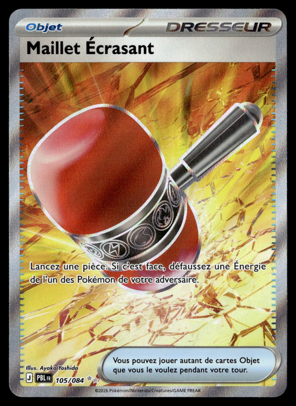 Maillet Écrasant 105/189 - NM