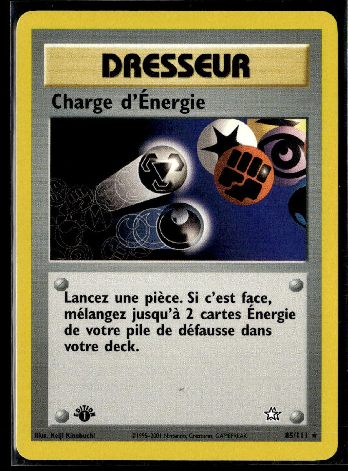 Charge d'Énergie Rare Neo Genesis 85 NM