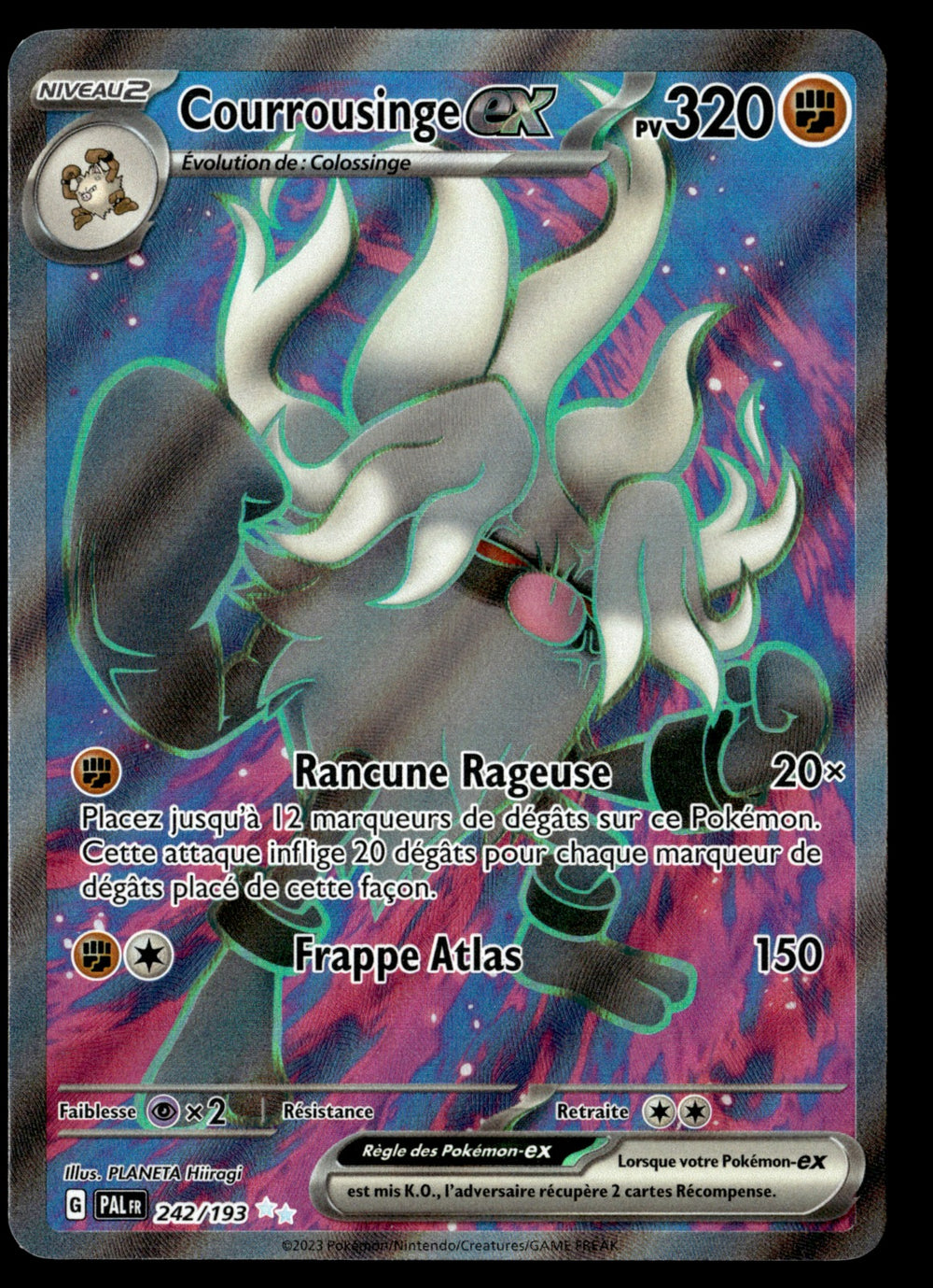 Courrousinge-ex 242/279 - NM
