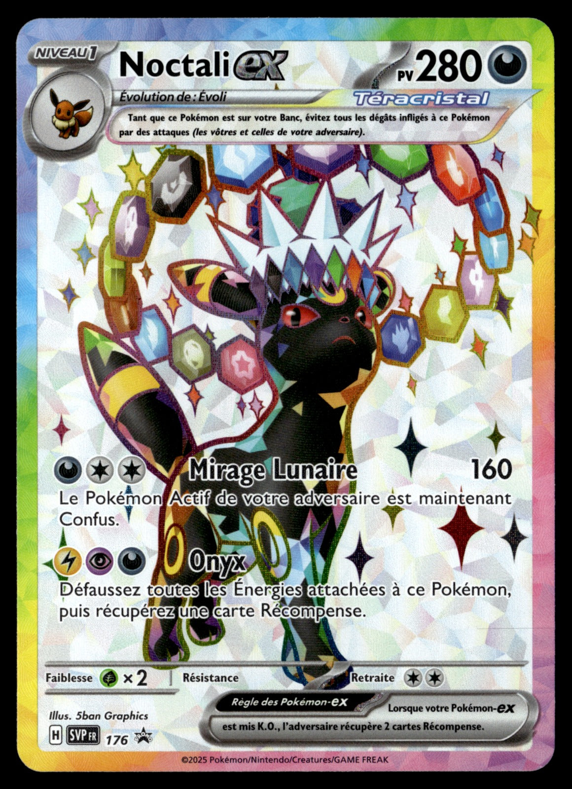 Noctali-ex 176 - NM