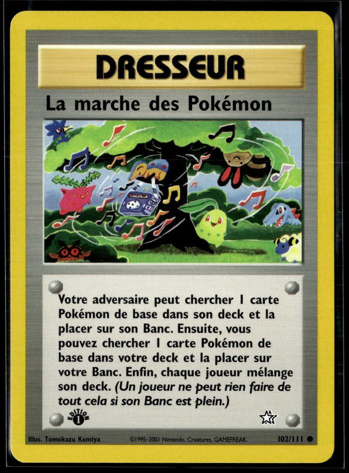 La marche des Pokémon 102 - NM