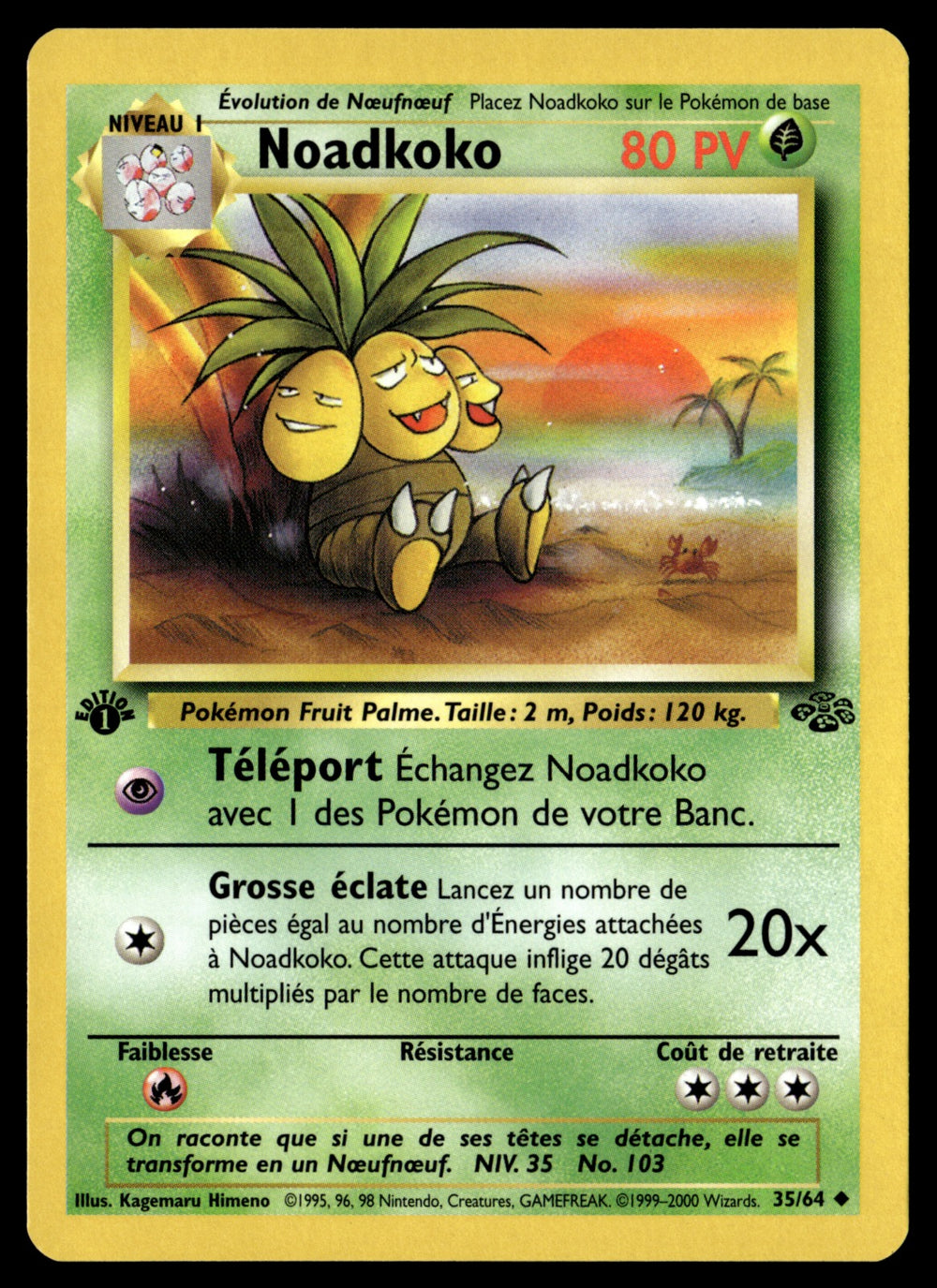 Noadkoko 35/64 ed1 - NM