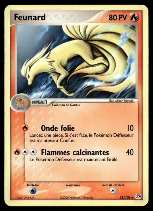 Feunard Peu Commune EX Émeraude 38 Good