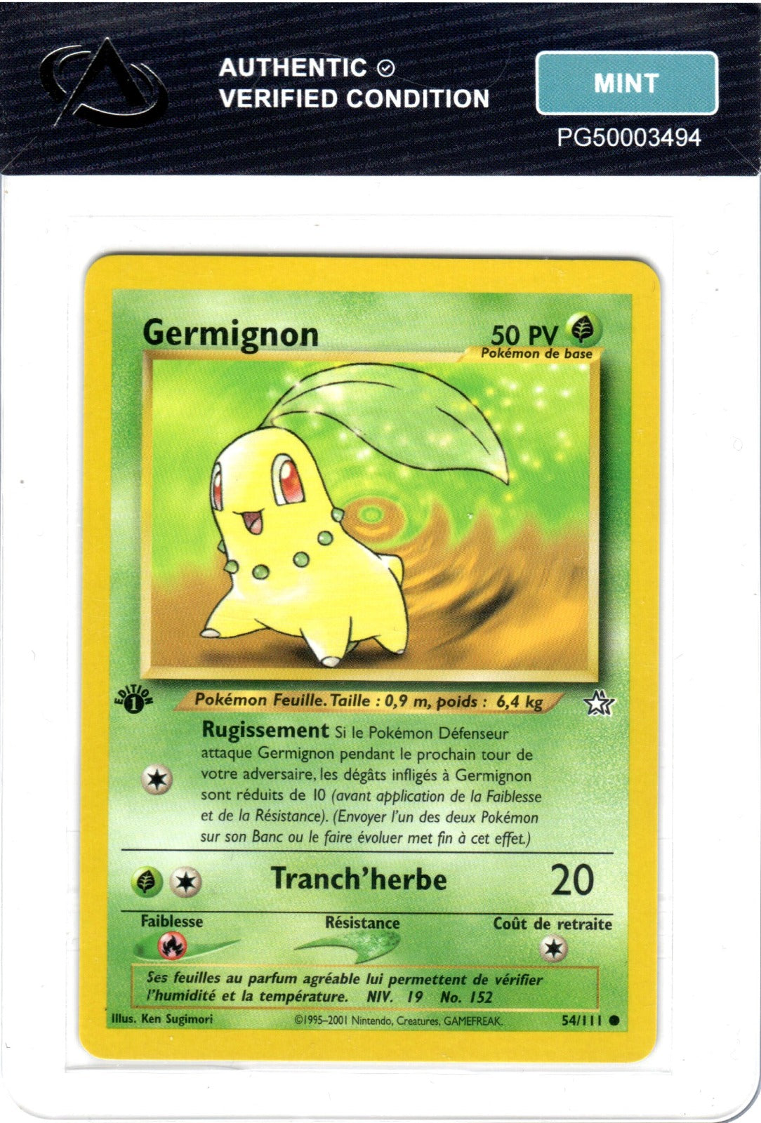 Germignon Commune Neo Genesis 54 Mint