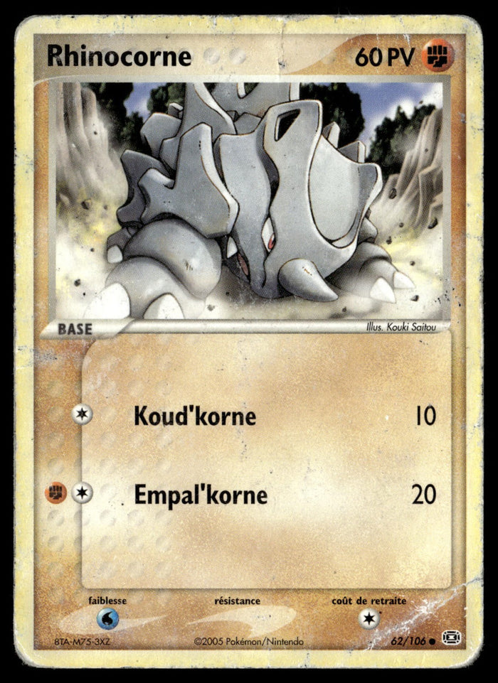 Rhinocorne 62 - Poor