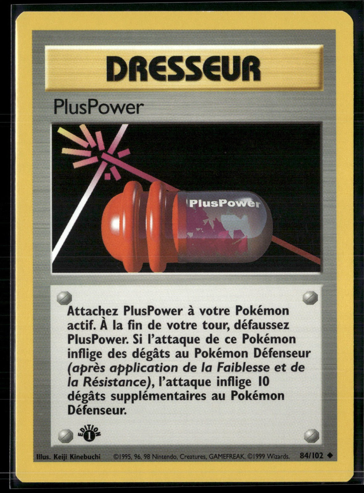 PlusPower Peu Commune Set de Base 84 EXC