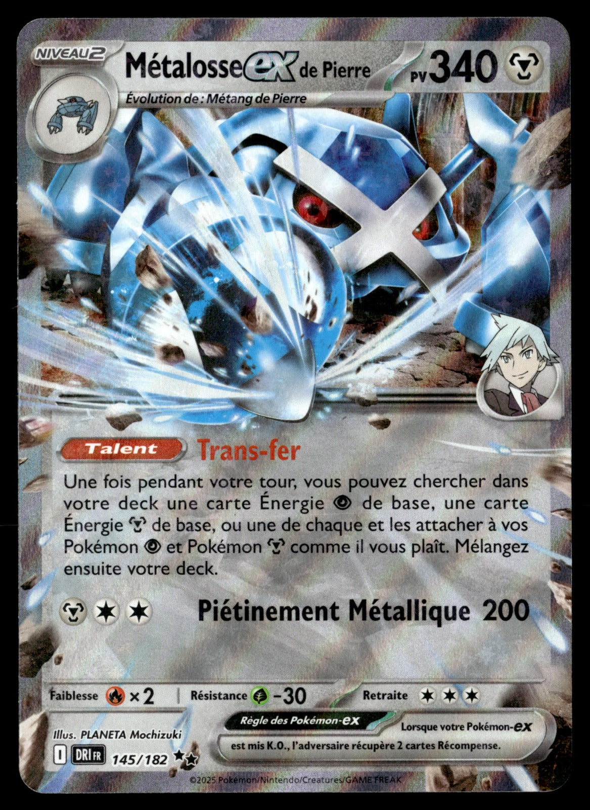 Métalosse-ex de Pierre 145/207 - NM