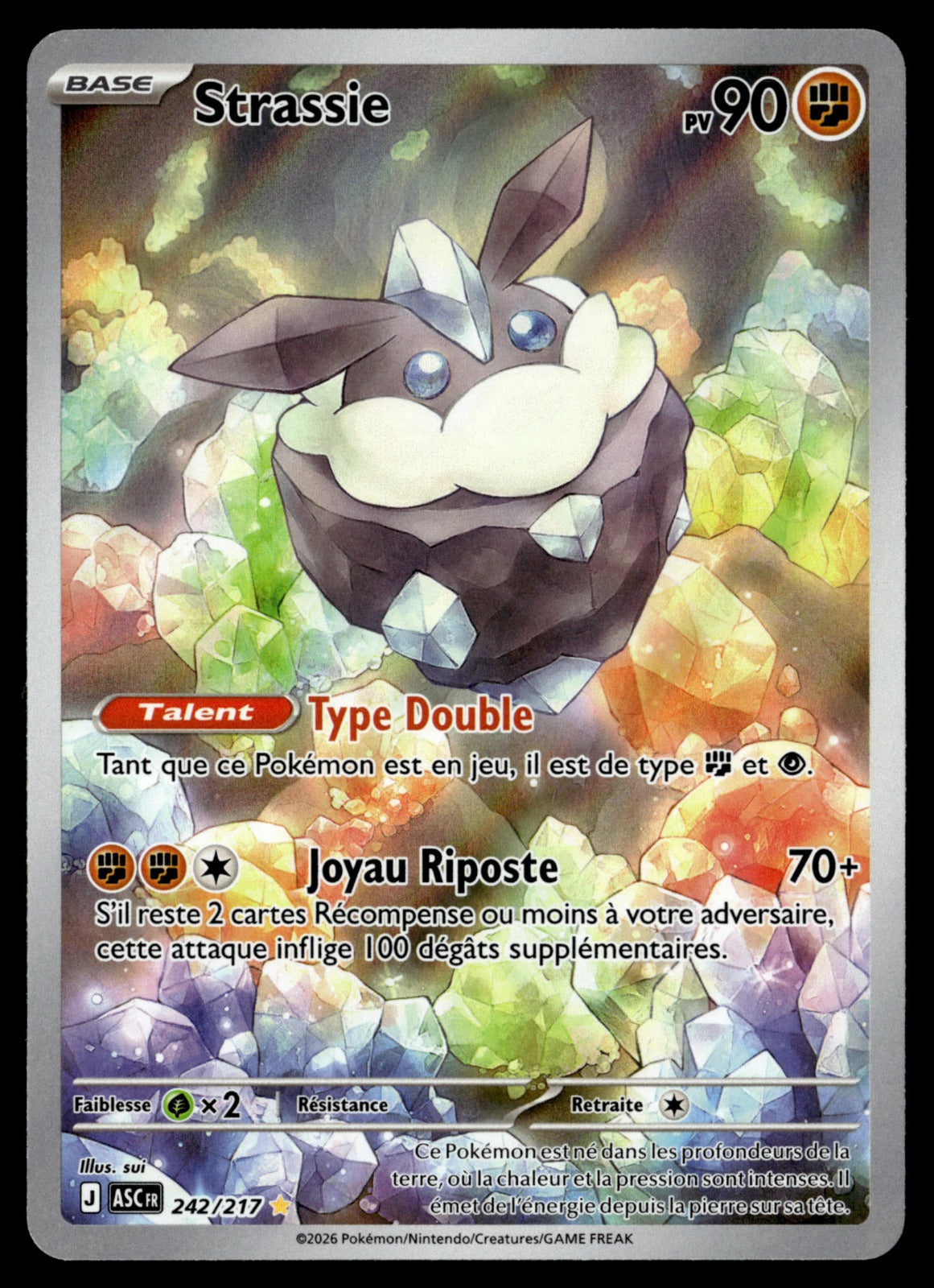 Strassie Héros Transcendants 242/286 NM