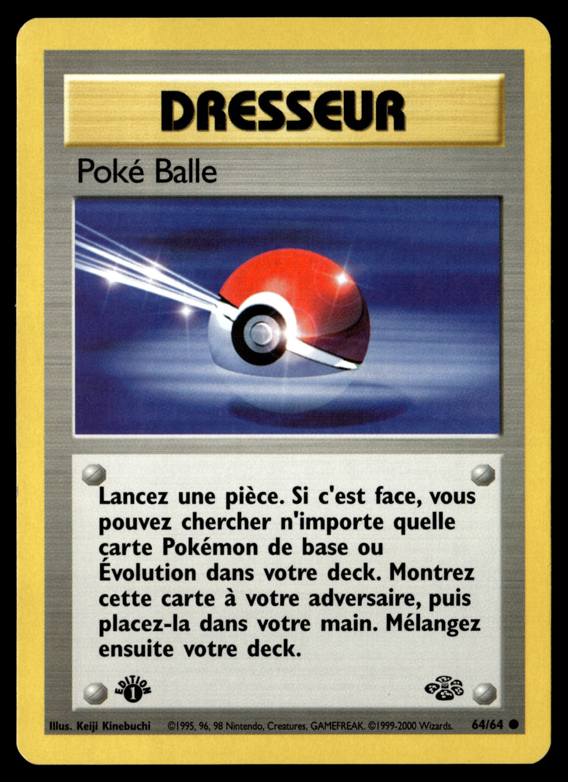 Poké Balle 64/64 ed1 - EXC