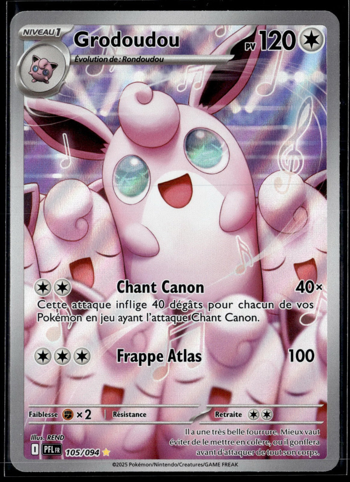 Grodoudou  Flammes Fantasmagoriques 105 NM