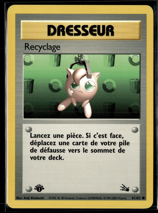 Recyclage Commune Fossile 61 EXC