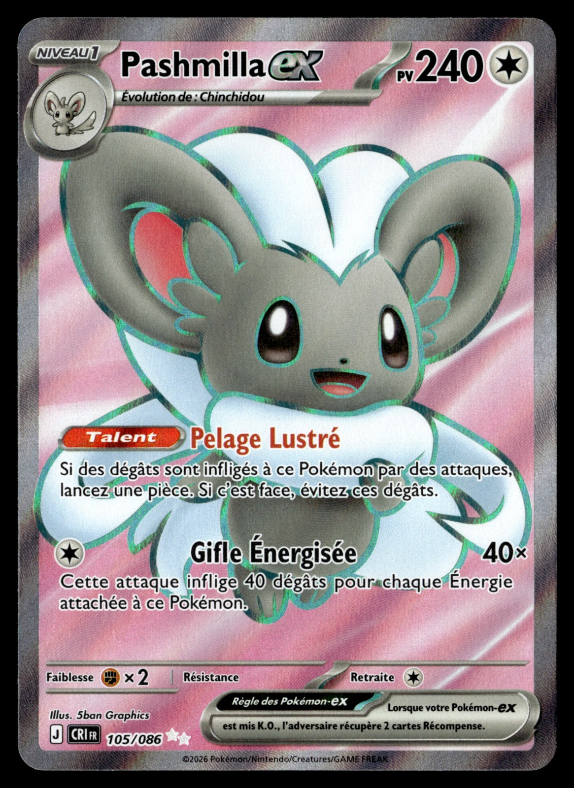 Pashmilla-ex 105/86 - NM