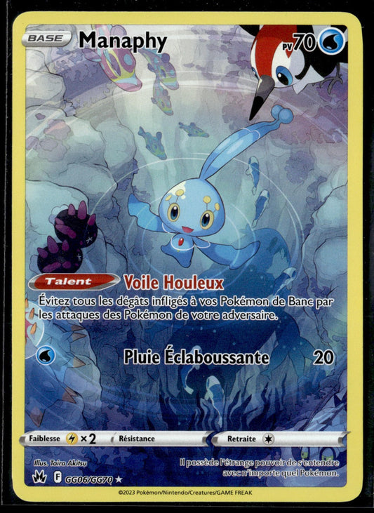 Manaphy Rare Zénith Suprême GG06 NM