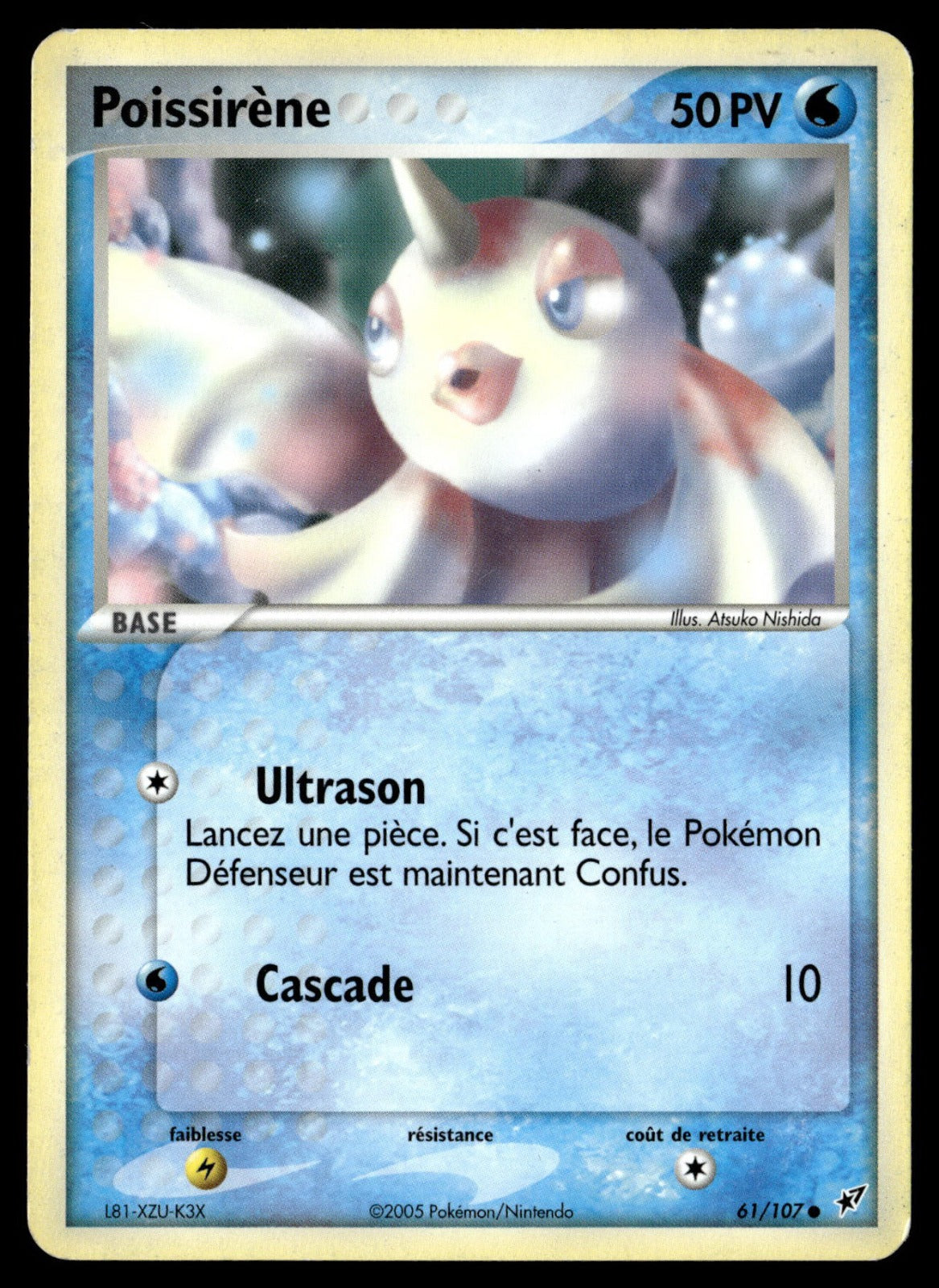 Poissirène Commune EX Deoxys 61 HP