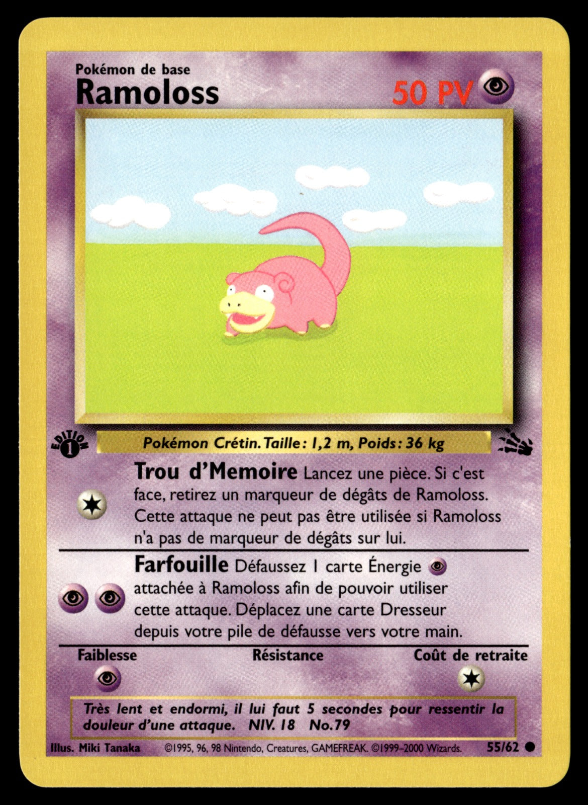 Ramoloss 55/62 ed1 - NM