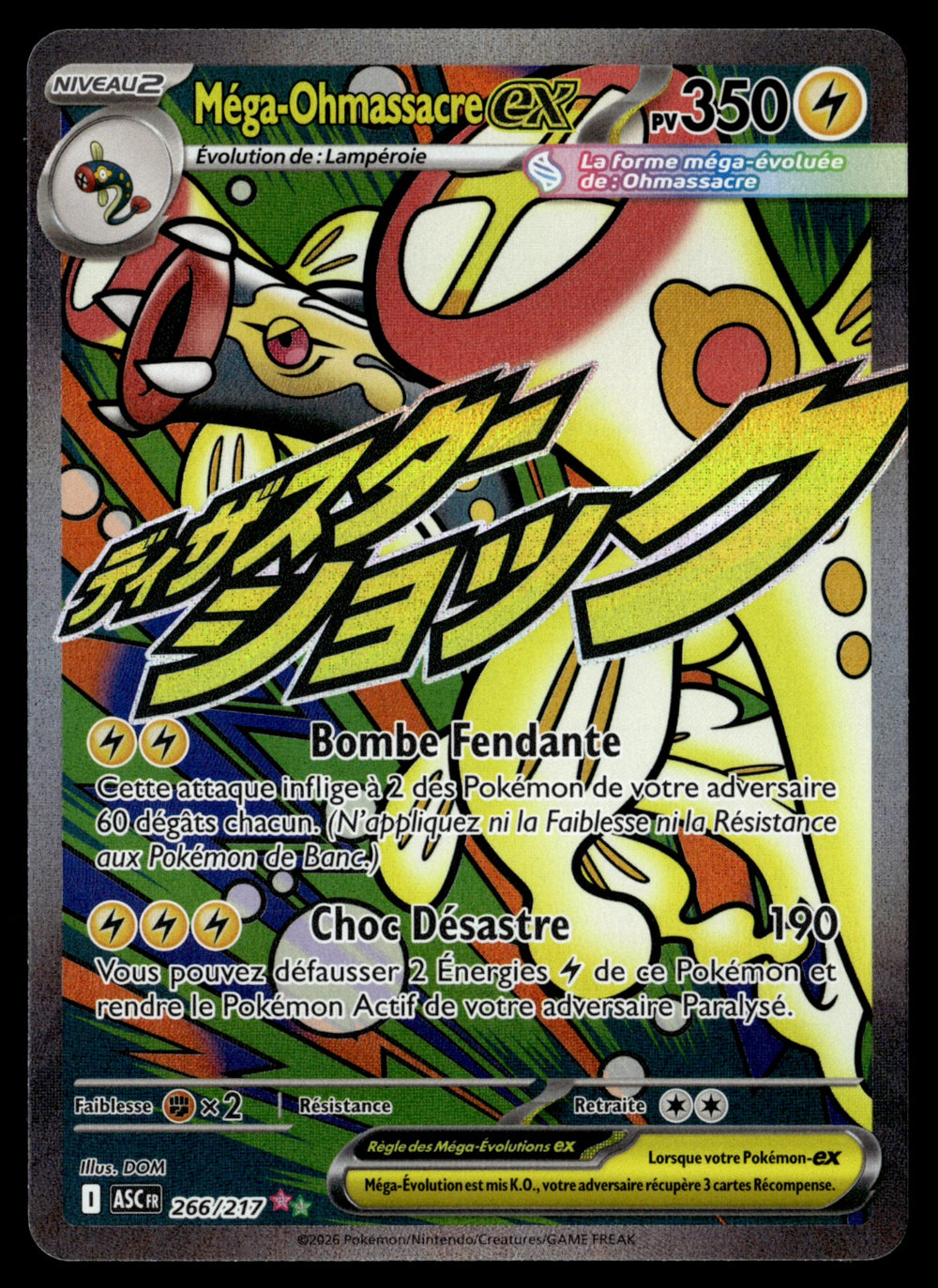 Méga-Ohmassacre-ex 266/286 - NM