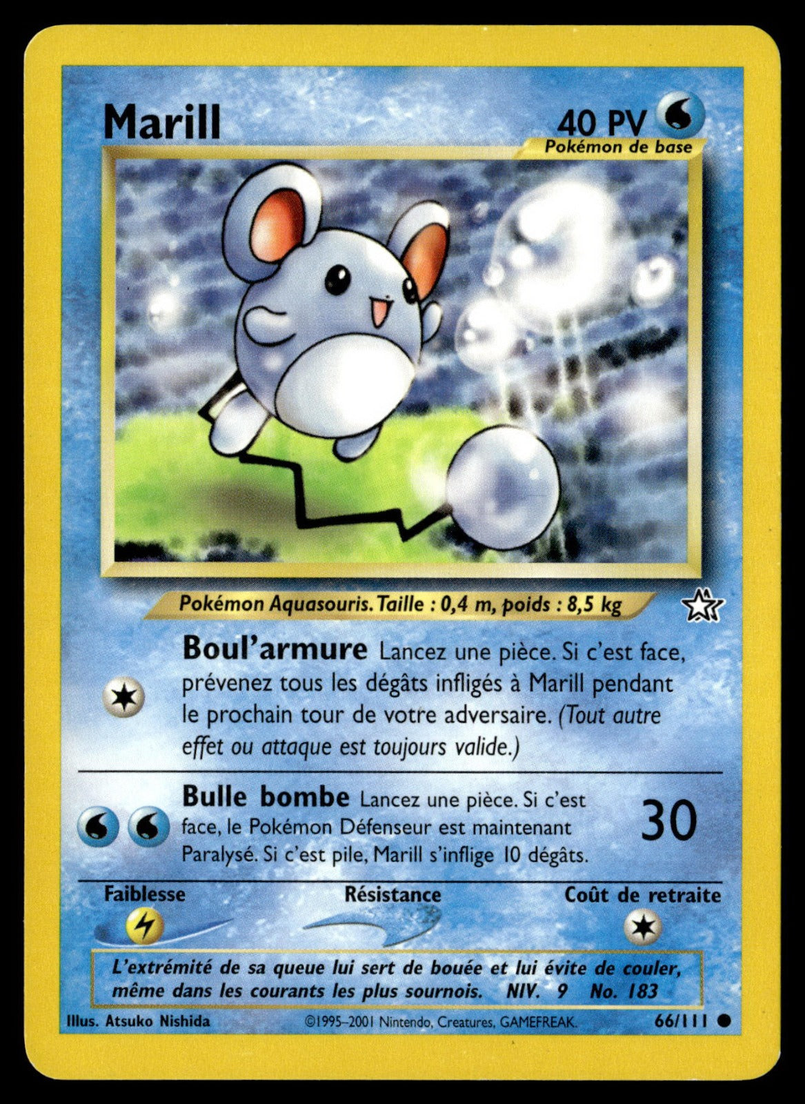 Marill Commune Neo Genesis 66 GOOD