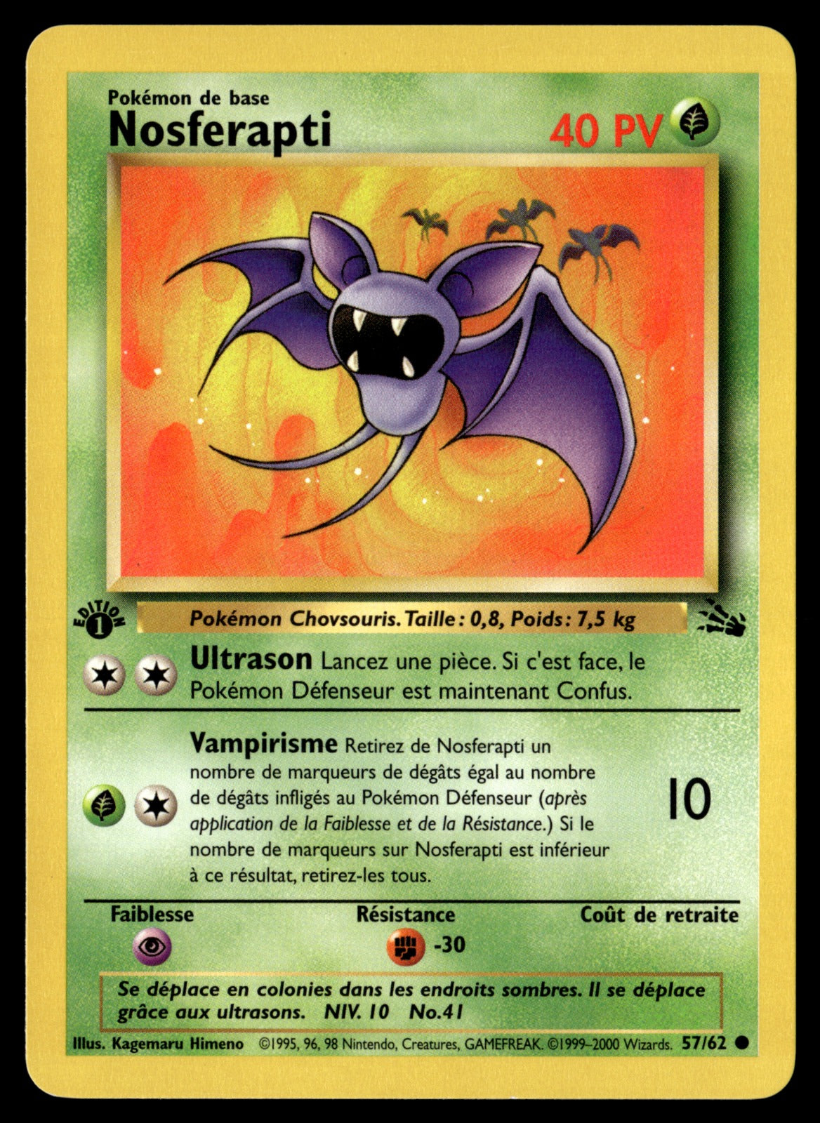 Nosferapti 57/62 ed1 - NM