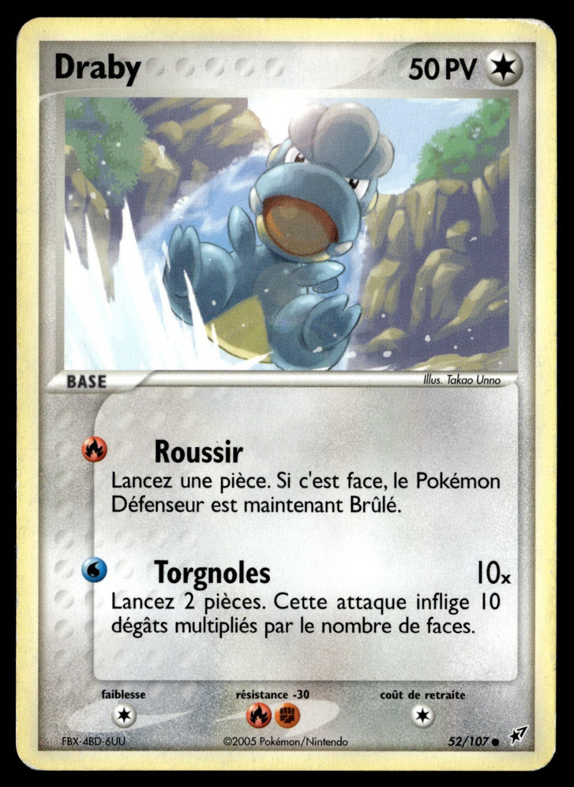 Draby Commune EX Deoxys 52 HP