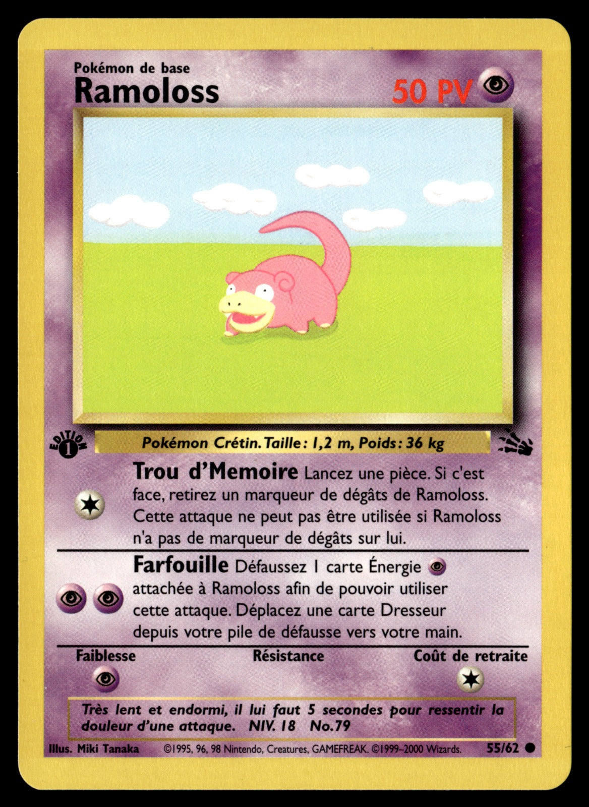 Ramoloss 55/62 ed1 - NM