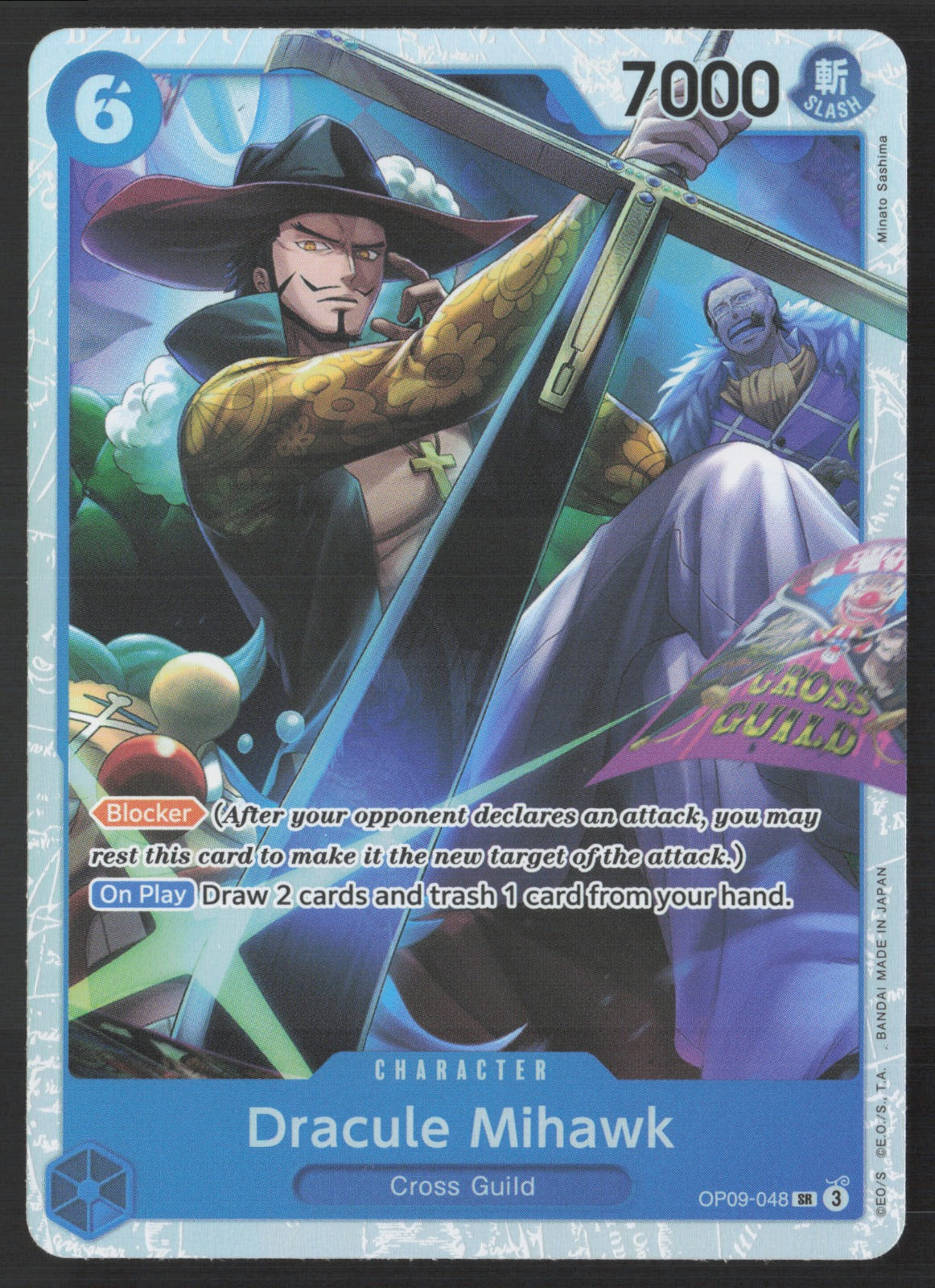 Dracule Mihawk OP09-048 - NM