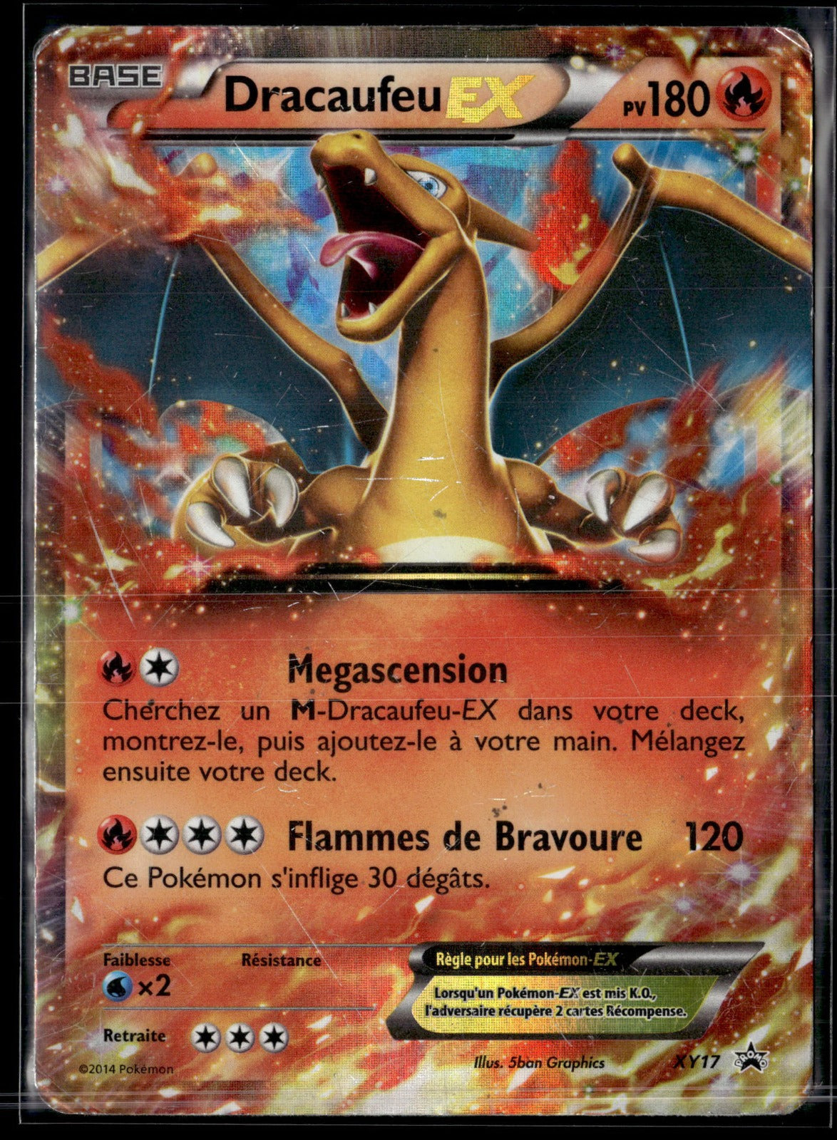 Dracaufeu Rare Frontières Franchies 20 