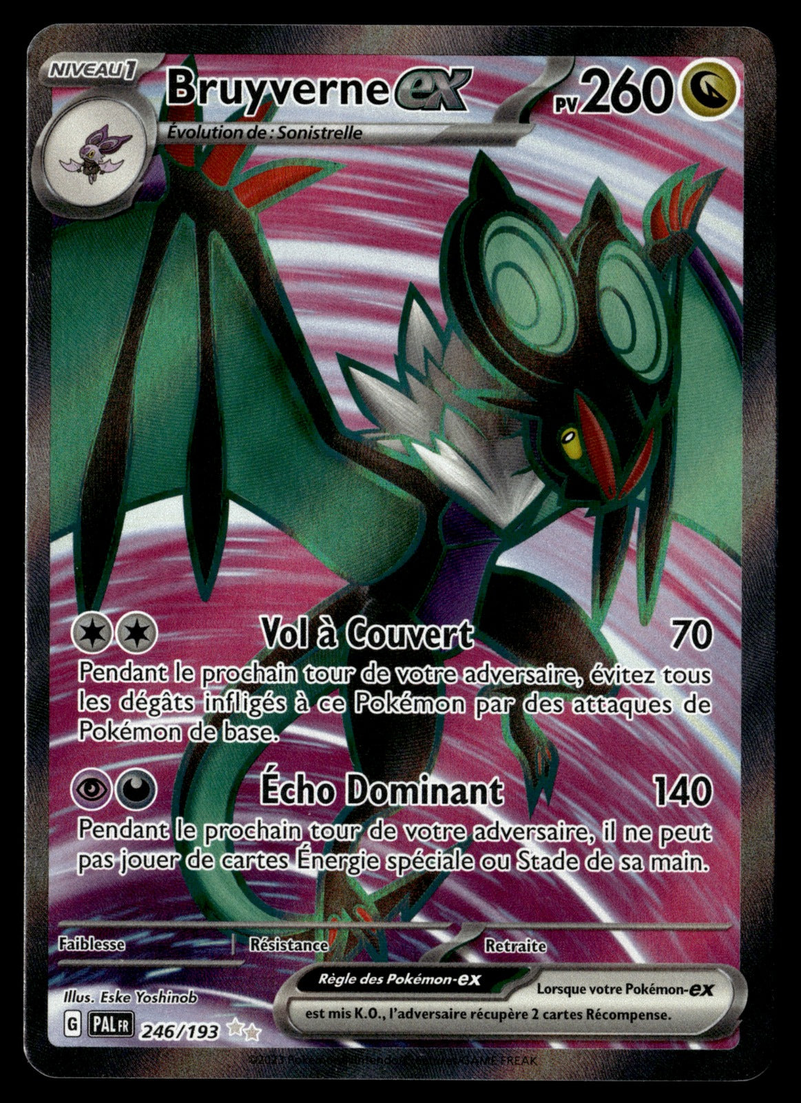 Yveltal-ex 246/279 - NM