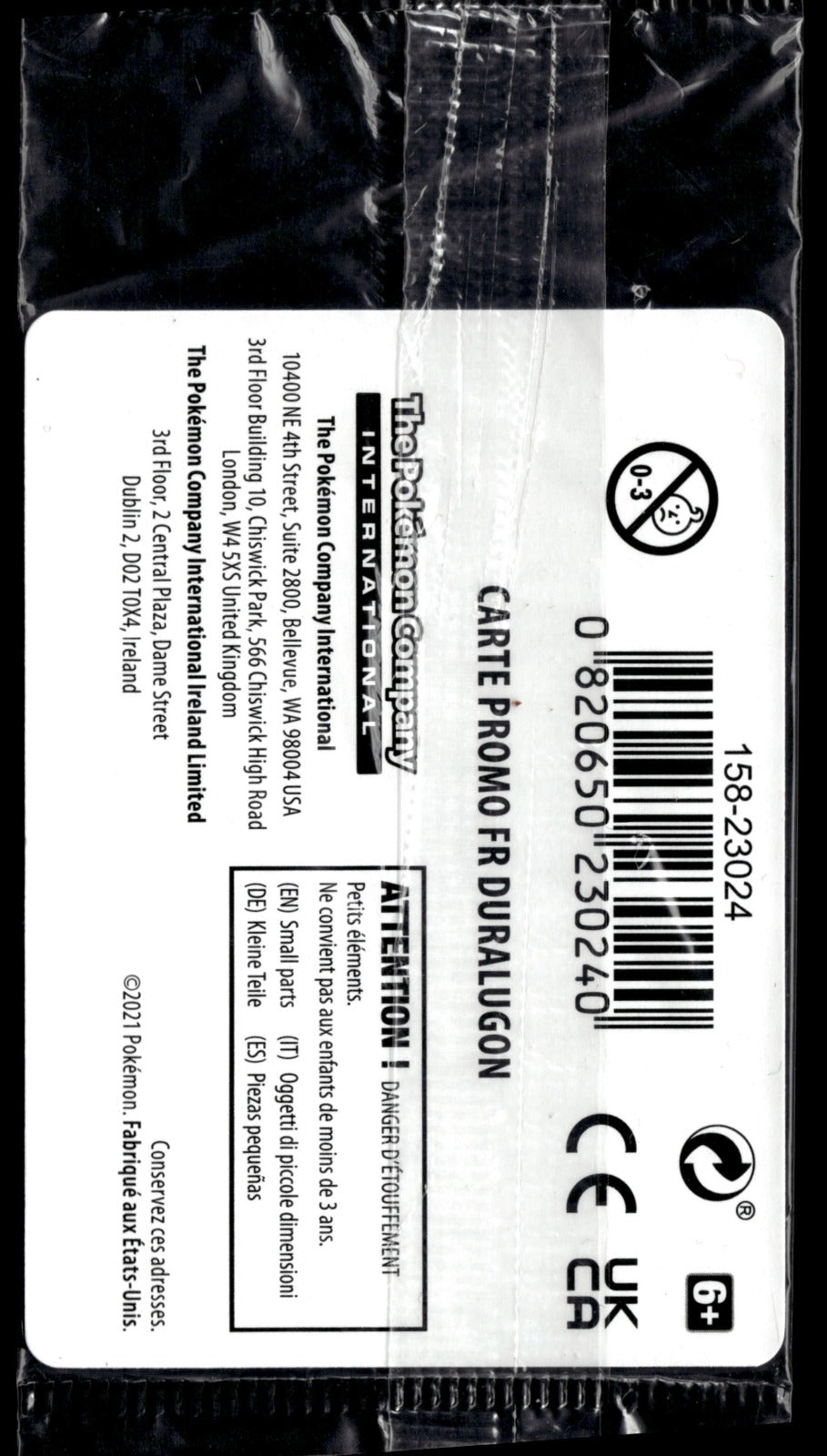 Duralong Promo EBGAMES (Back)