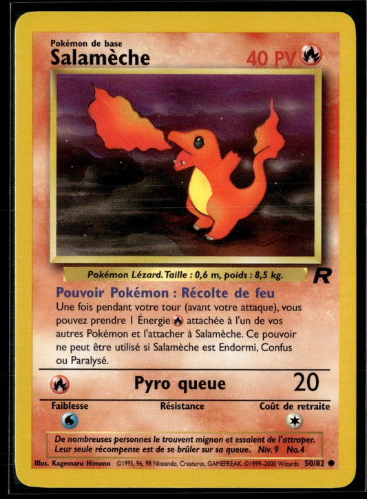 Salamèche Commune Team Rocket 50 NM