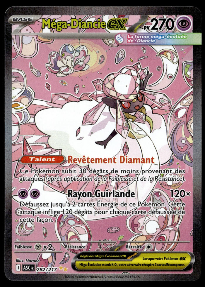 Méga-Diancie-ex 282/286 - NM