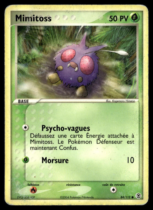 Mimitoss Commune EX Rouge Feu & Vert Feuille 84 HP