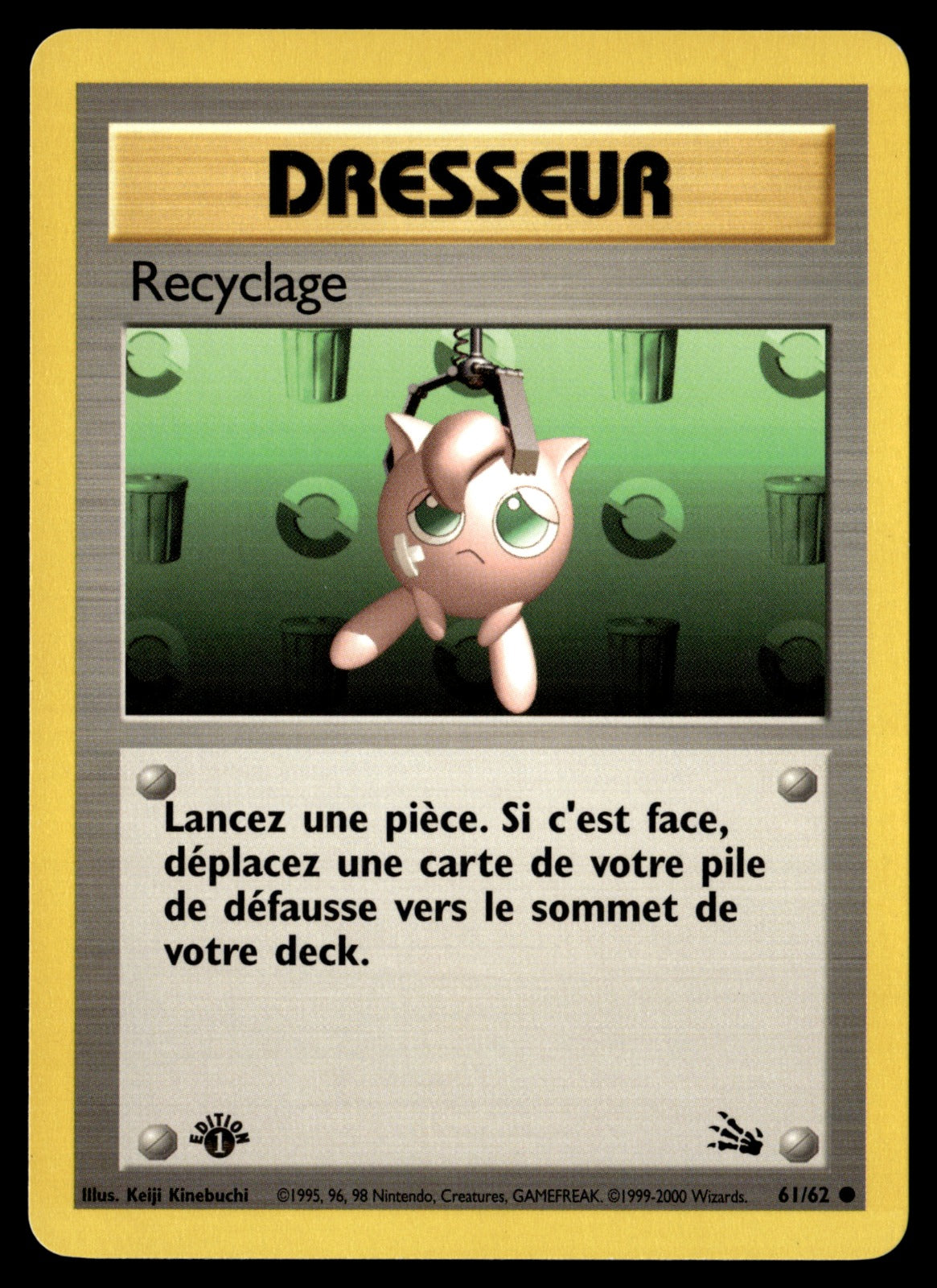 Recyclage 61/62 ed1 - NM
