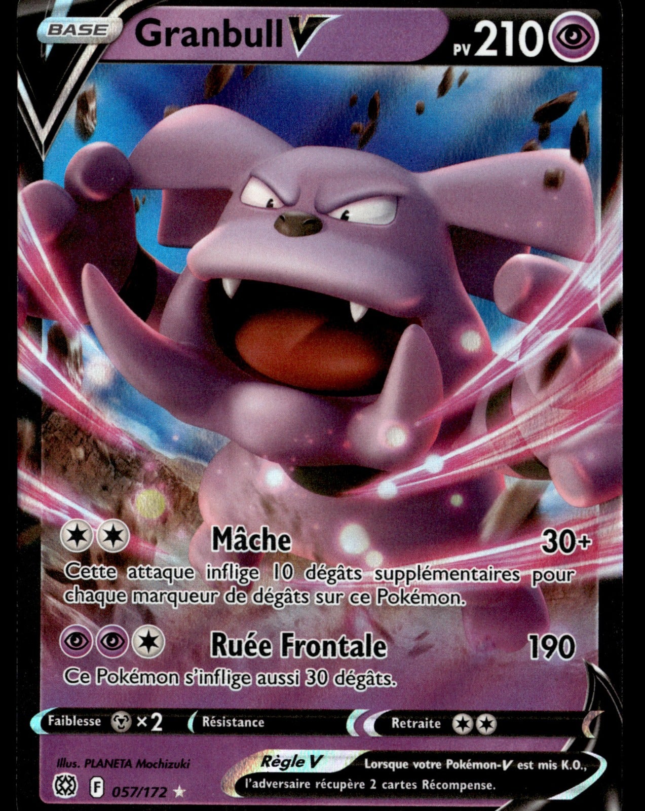 Granbull V  V Stars Étincelantes 057 NM