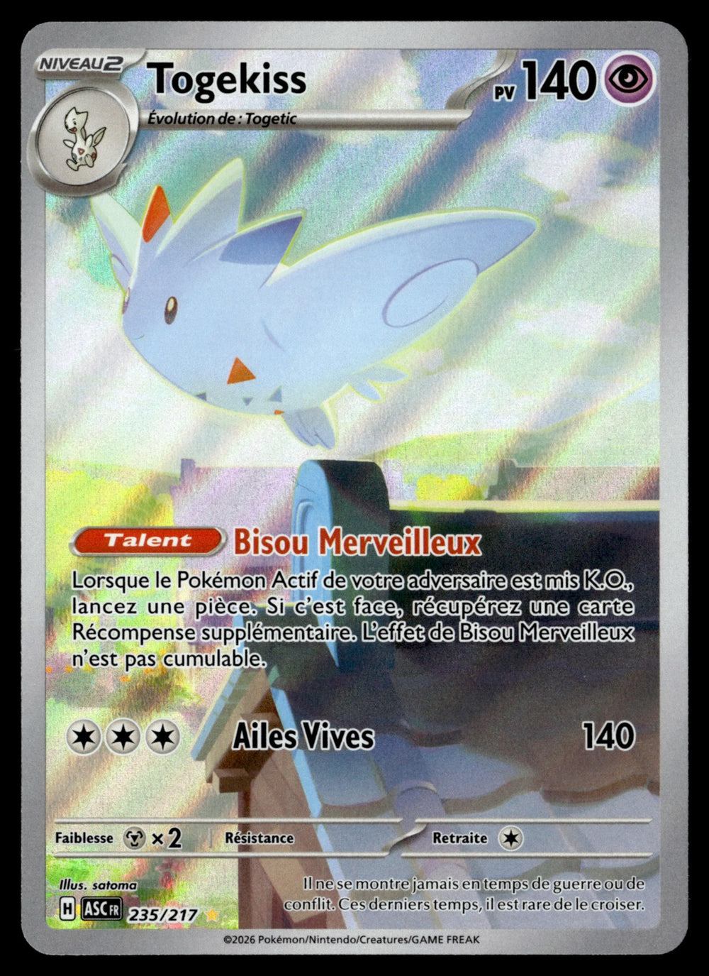 Togekiss 235/286 - EXC