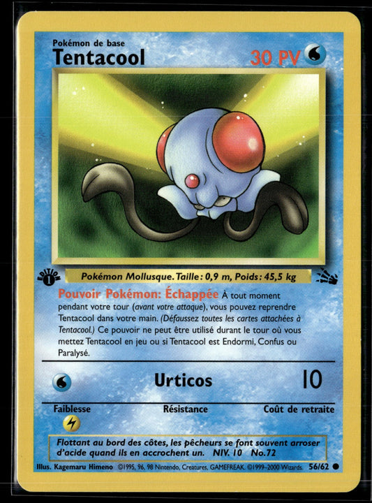 Tentacool Commune Fossile 56 EXC