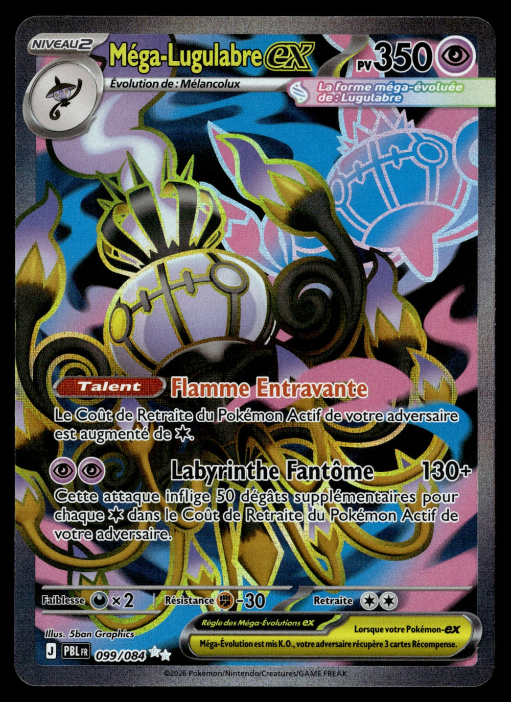 Méga-Lugulabre-ex 099/189 - NM